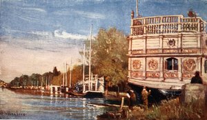 O Rio Ísis, 1903 de John Fulleylove